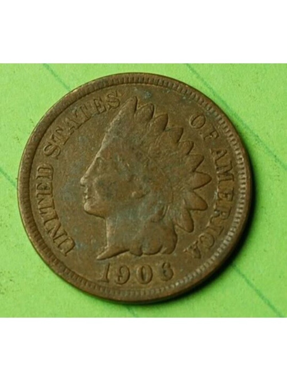 X171 1906 Indian Head Cent Penny 1c - Check Out Our eBay Store - old coin money
